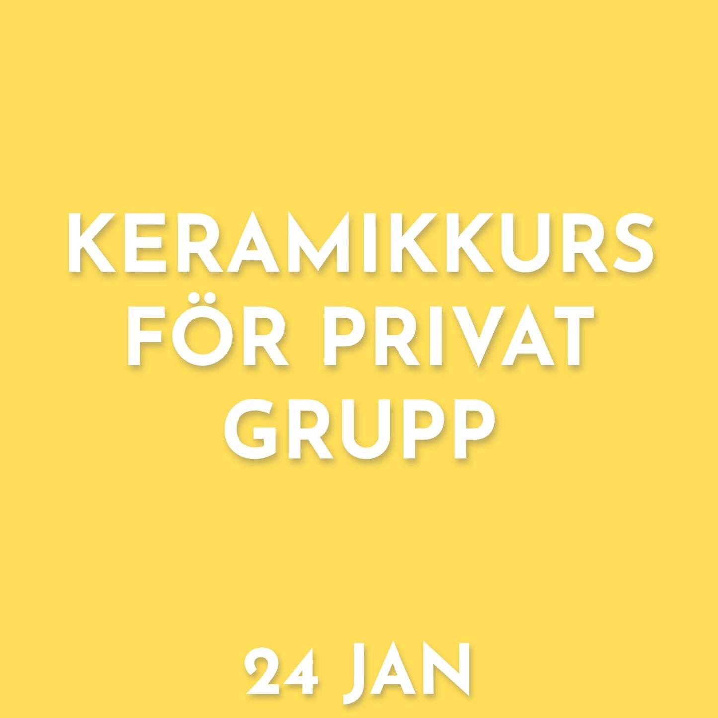 GRUPPBOKNING - 24 JAN