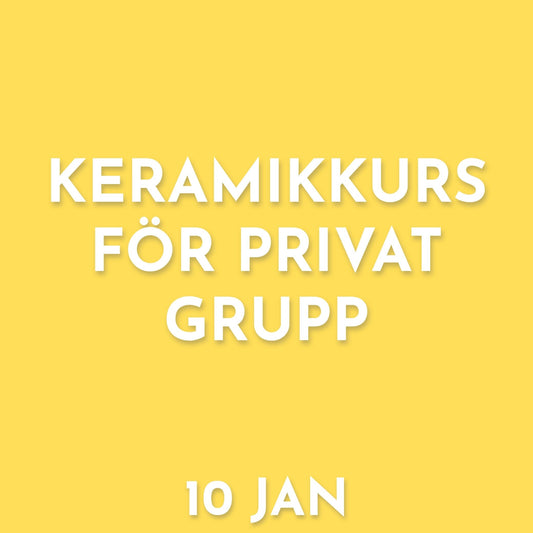 GRUPPBOKNING - 10 JAN