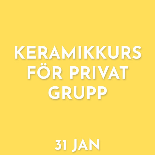 GRUPPBOKNING - 31 JAN