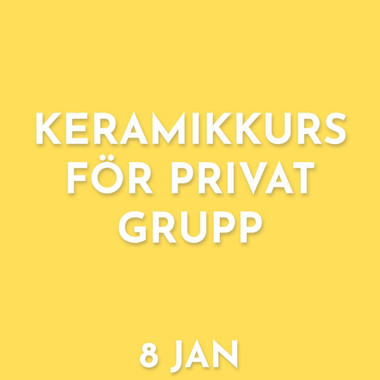 GRUPPBOKNING - 8 JAN